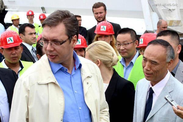 Chinese company starts works on European Corridor through Serbia