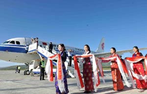 Direct flight links Harbin with Moscow