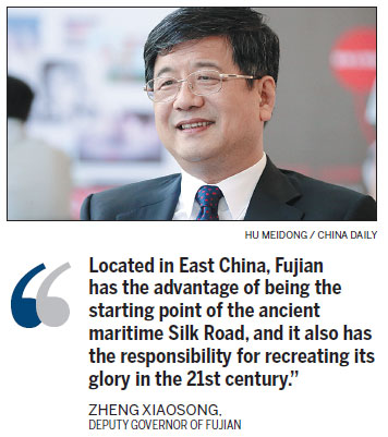 Fujian on course to help create the new maritime Silk Road