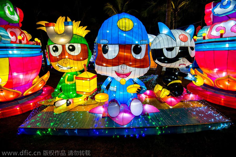 Light festival kicks off in Shenzhen