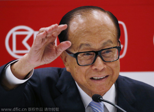 Li Ka-shing's firms report biggest profits ahead of merger