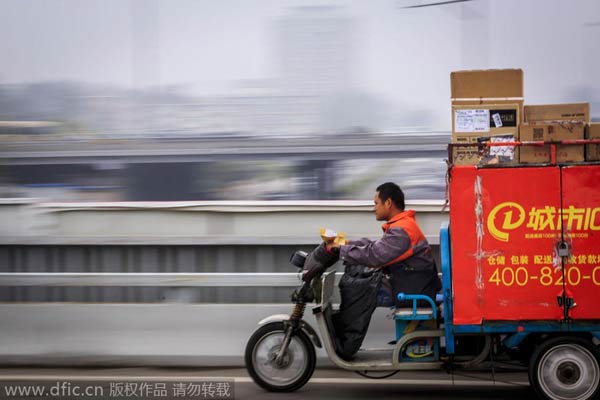 China's express delivery firms venture overseas