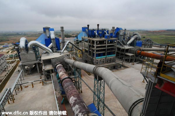 Top 10 cement producers in China