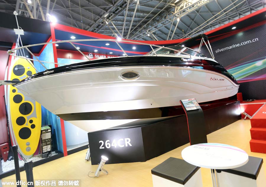 China Intl Boat Show kicks off in Shanghai