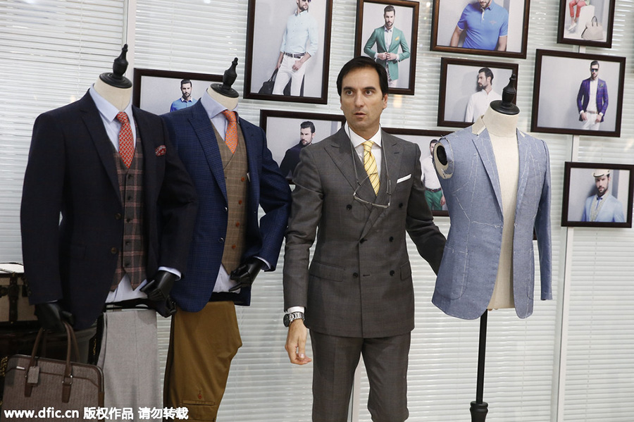 Italian designer tailors success in China