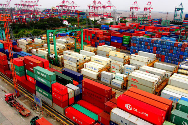 Nation's exports fall less than expected in September, imports slump