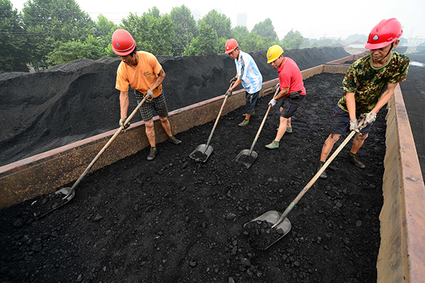 Coal firms in the red as prices fall