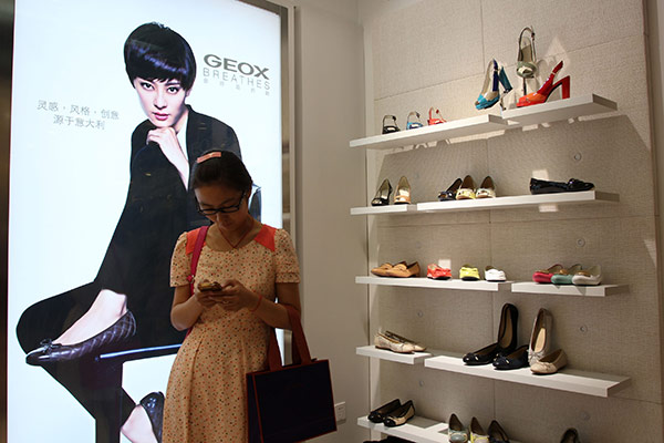 Italian shoemaker Geox has big dreams in China