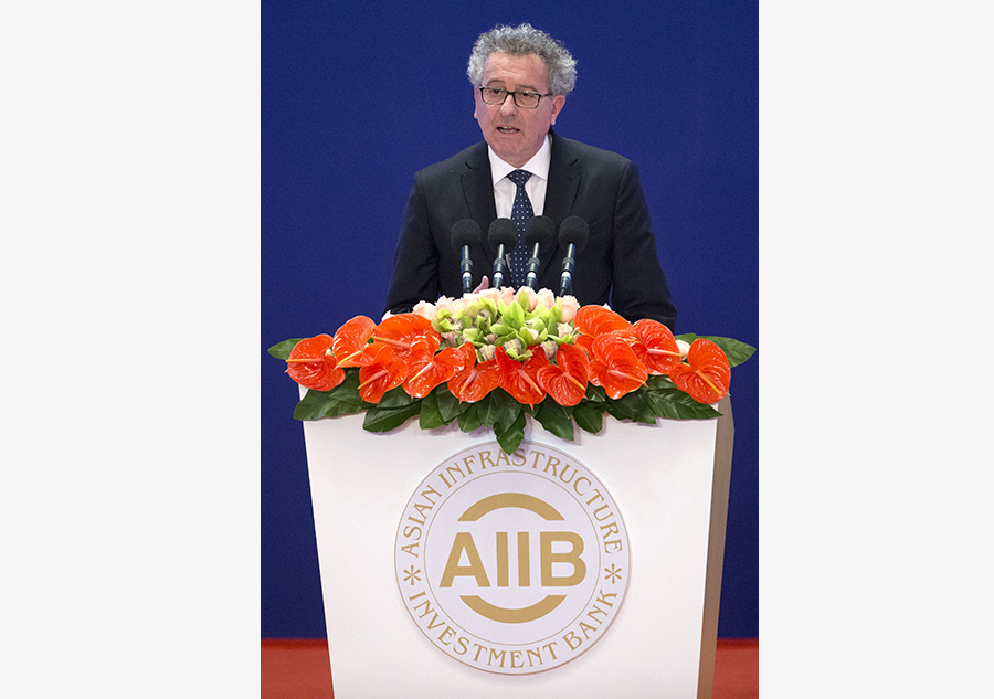 Opening ceremony of AIIB launches in Beijing