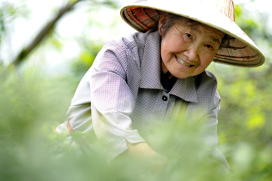 A woman who started business in her 70s