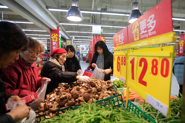 February inflation lower than market expectation