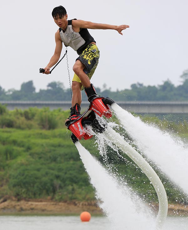 China's water sports industry buoyed by affordable luxury