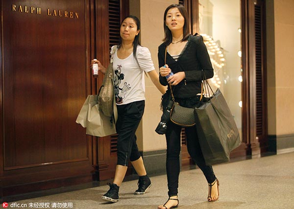Overseas luxury consumption by Chinese down 24% in March
