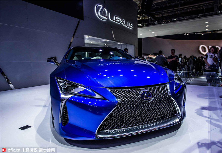 Top 10 luxury cars at Beijing auto show