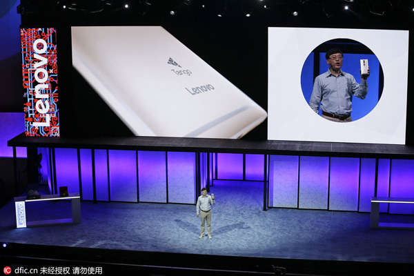 Lenovo unveils new phone amid faltering sales