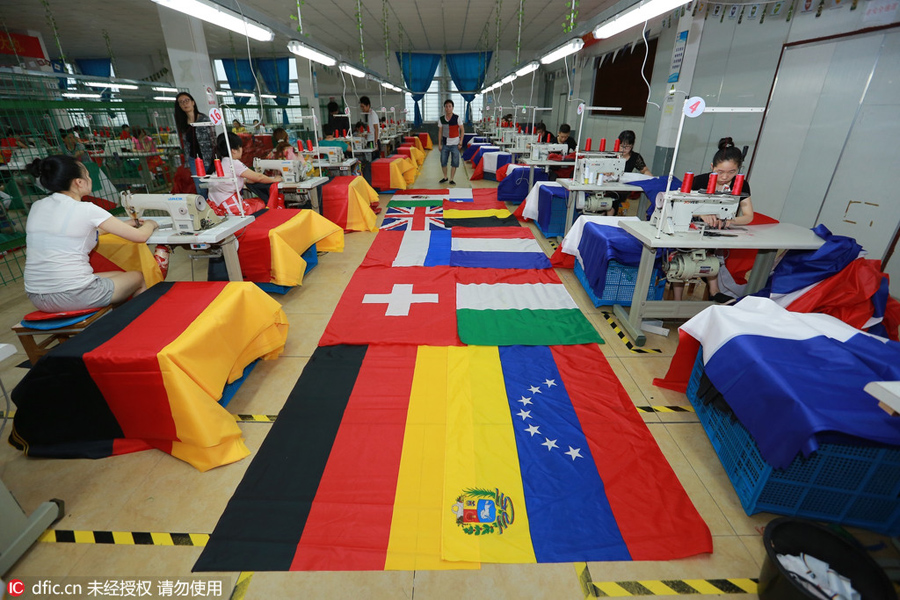 Chinese factories score a goal with Euro 2016