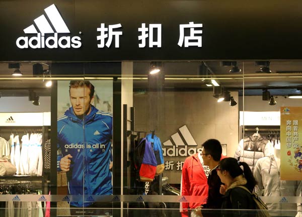 Adidas posts strong sales growth