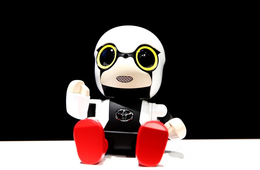 Toyota unveils Kirobo Mini baby robot