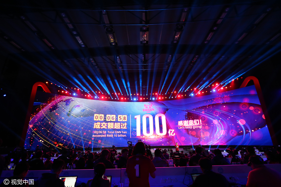 Singles Day sales shatter record