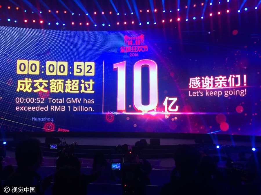 Singles Day sales shatter record