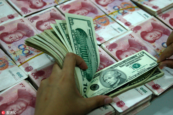 China's central bank sees continued net forex sales in October