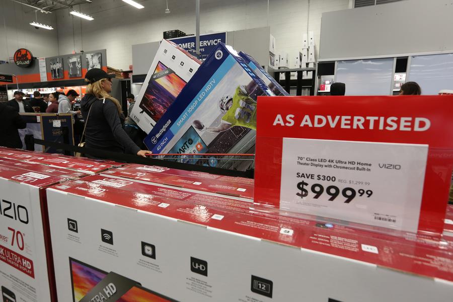 Shoppers splurged during 'Black Friday' sales around the globe