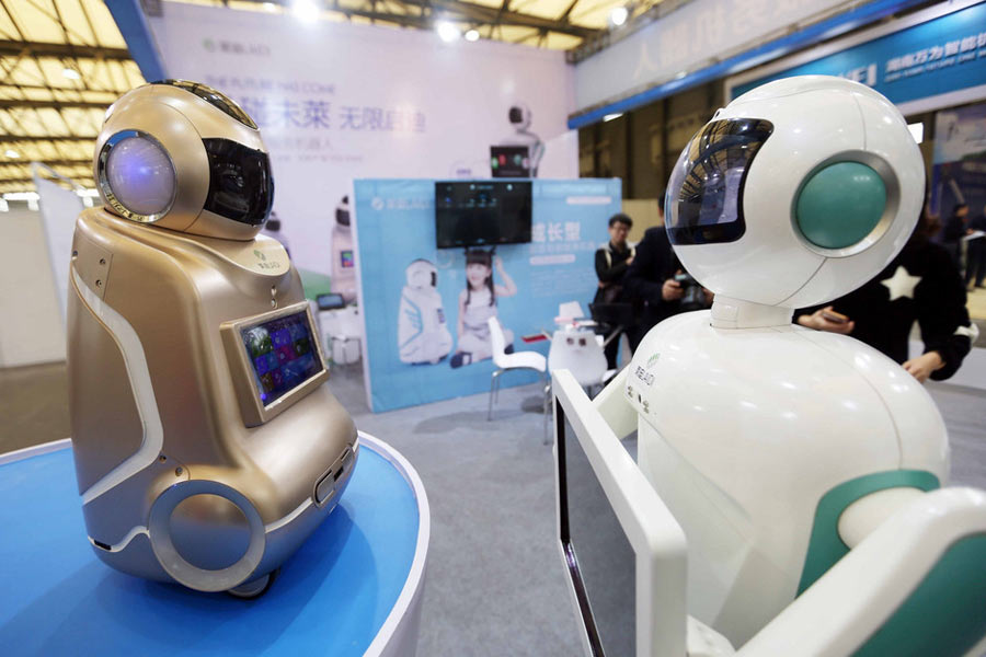 Robots on the move in Shanghai