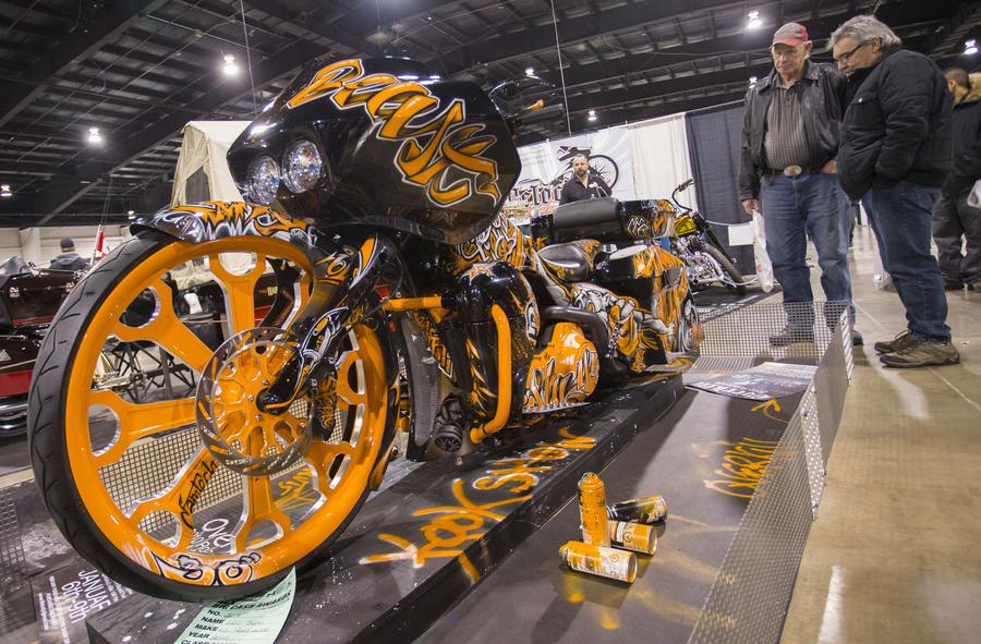 2017 North American Intl Motorcycle Supershow held in Toronto