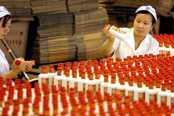 Baijiu makers see revenues rise on strong middle-class demand