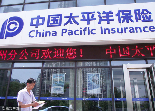China Pacific Insurance says Q1 net profits down 9%