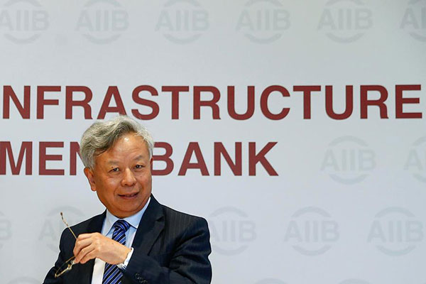 AIIB expects to sign 85 members by year's end