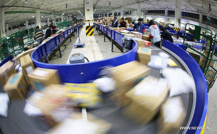 Courier companies running at full speed after Singles Day