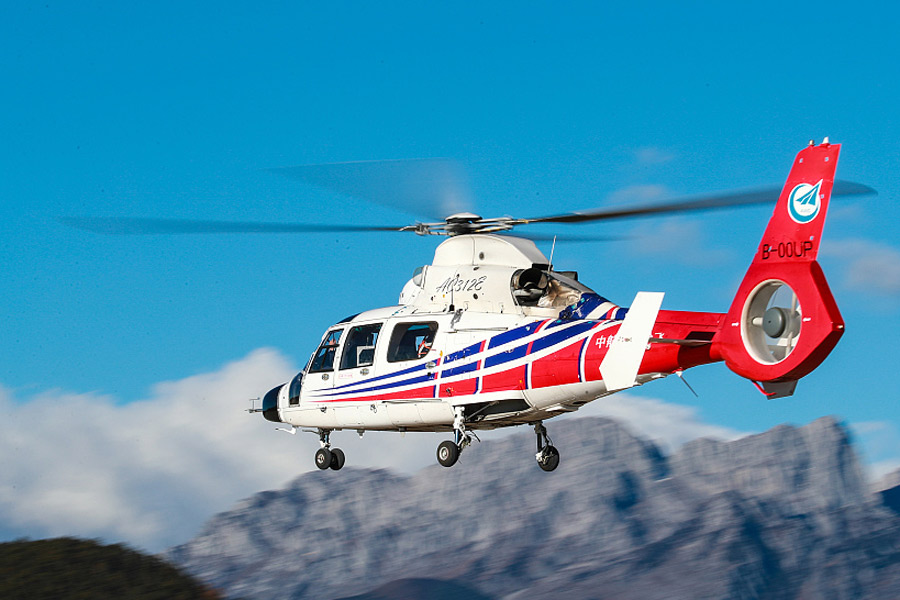 China-developed AC312E helicopter completes plateau tests