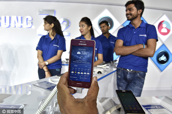 Top 5 vendors in India's smartphone market