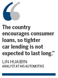 Tighter car loans in Beijing, but cash still king for buyers