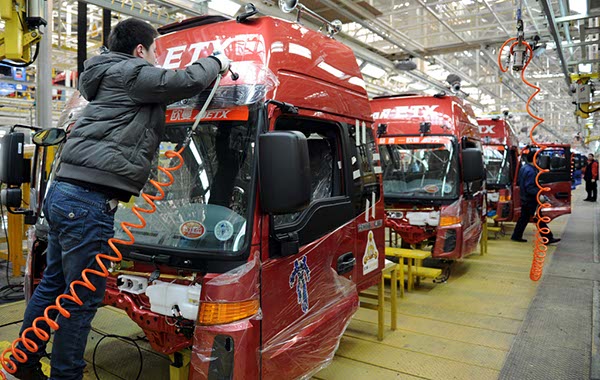 Truck makers pin hopes on urbanization amid slump