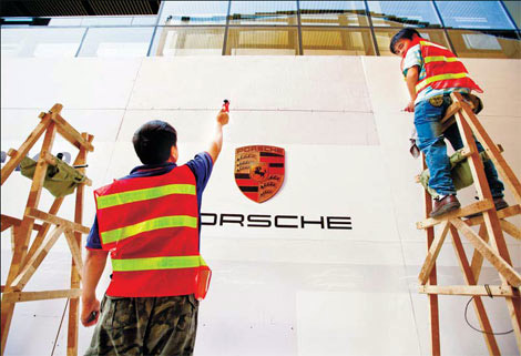 Porsche China sales up 21% in Oct
