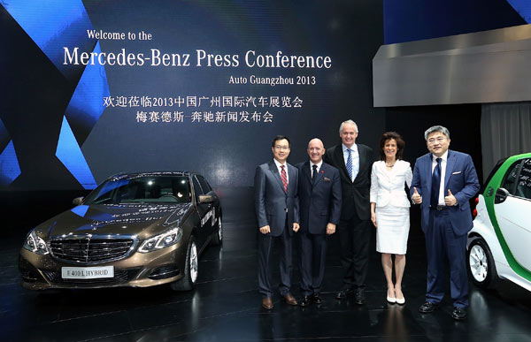 Mercedes-Benz's powerful statement at Auto Guangzhou