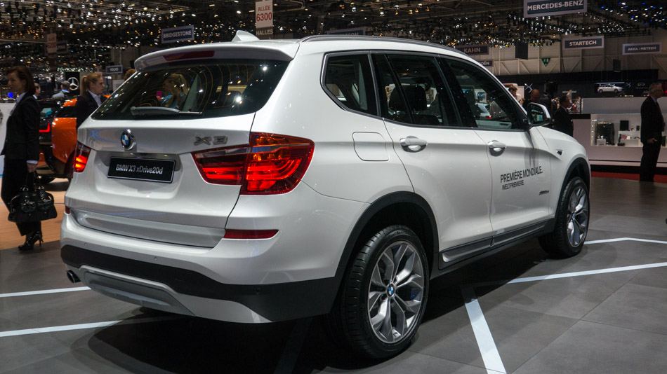 BMW X3 world premiere at Geneva Motor Show