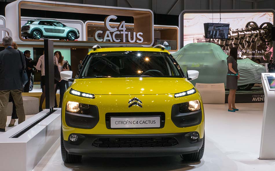 Citroen C4 Cactus concept car world premiere in Geneva