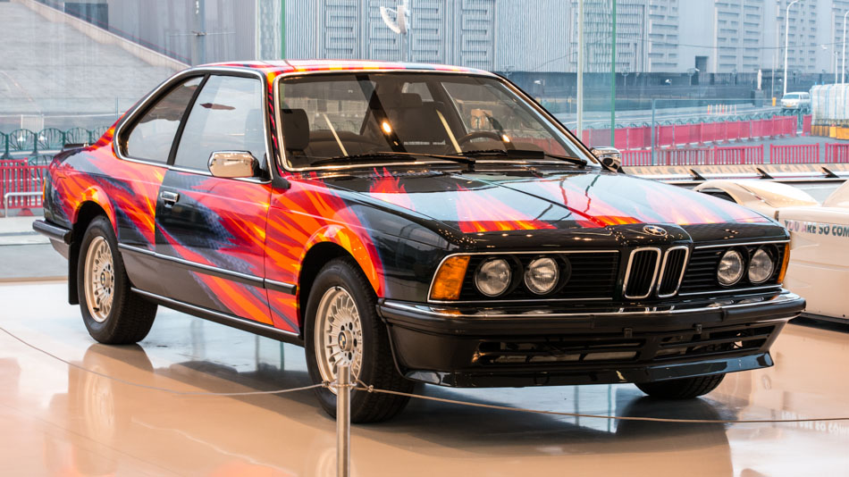 BMW Art Car exhibition in Shanghai