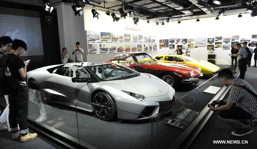 Lamborghini Gallery Held in Hong Kong, China