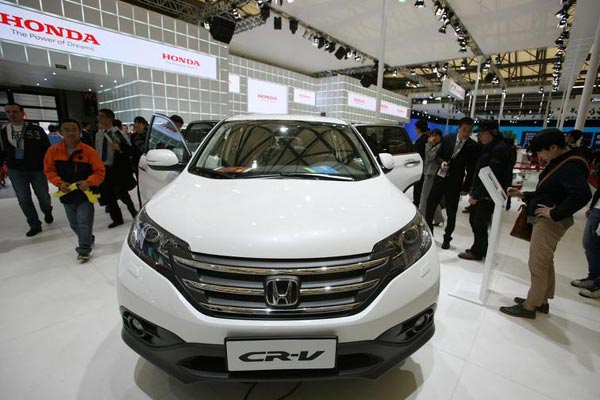 Honda recalls 10,710 vehicles in China