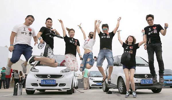Smart turns up summer heat in Chengdu