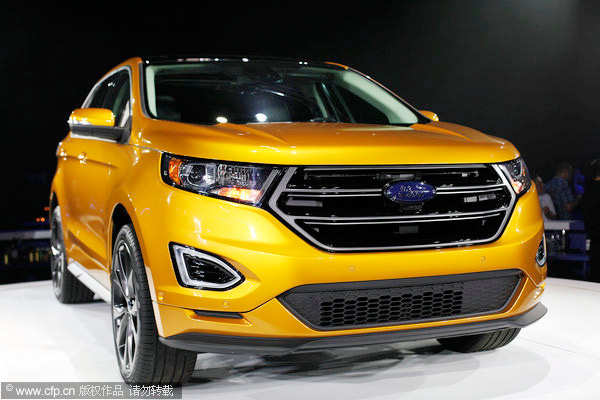 Ford recalls SUVs in China