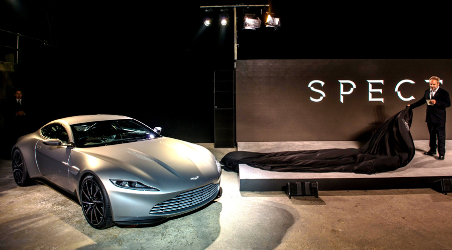 Built for Bond - Aston Martin debuts unique car for <EM>Spectre</EM>