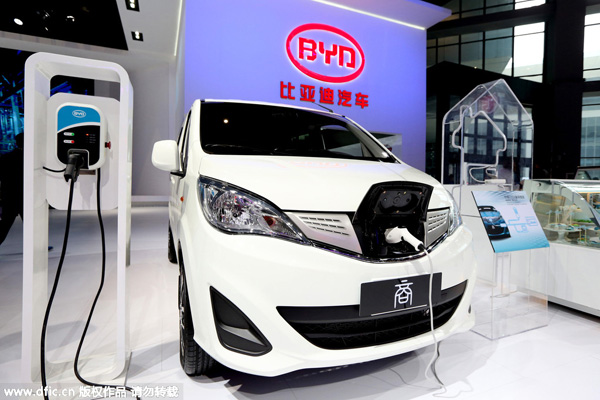 BYD represents influence in clean green vehicles