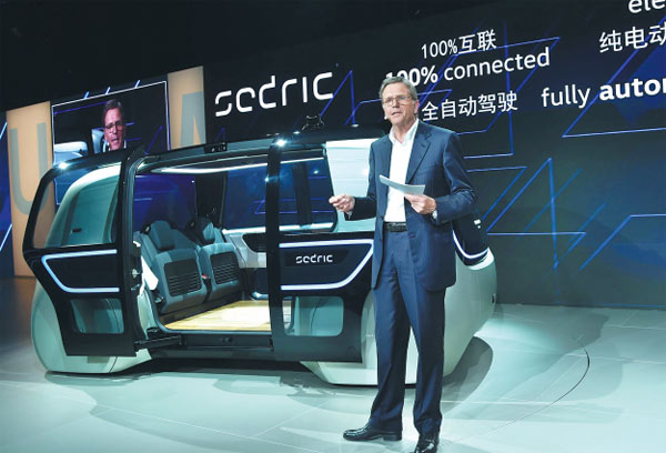 Sedric embodies goals for future mobility