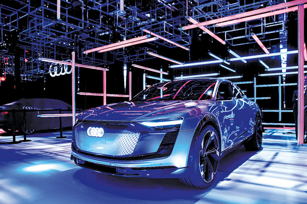 New Audi e-tron Sportback concept debuts in Shanghai