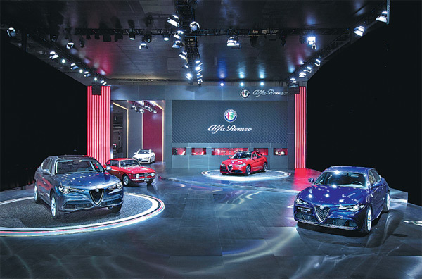Alfa Romeo debuts powerful new models in Shanghai